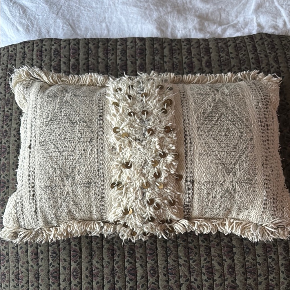 World Market Throw Pillow